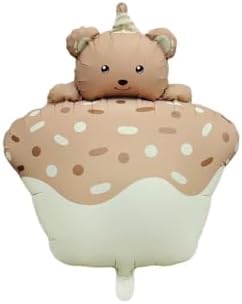 Retro Pastel Kek Folyo Balon Karamel 52.5-72.5 Cm