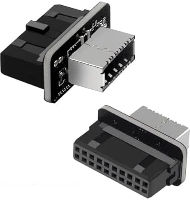 Alternative view of 5209 Type-E To USB 3.0 19 PIN Anakart Dişi Erkek Çevirici Dönüştürücü Adaptör