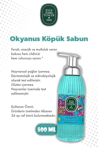 500 ML Okyanus Köpük Sabun X4 ve ROSIE