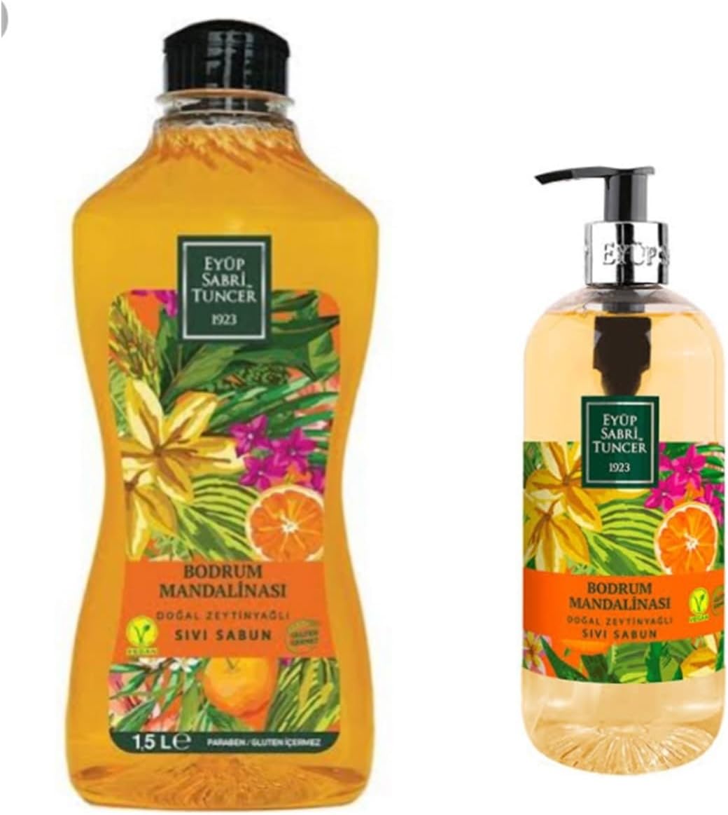 Bodrum Mandalinası Sıvı Sabun 1500+500 ml