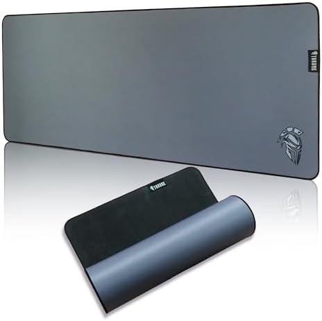 Alternative view of Gray 80x30cm Hybrid Yüzey - 4mm Kalınlık - Özel Yüzey Altı Dikiş - Kaydırmaz Zemin XL Premium Mousepad