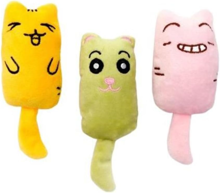 Uzun Kuyruklu Peluş Kedi Oyuncağı 14 Cm