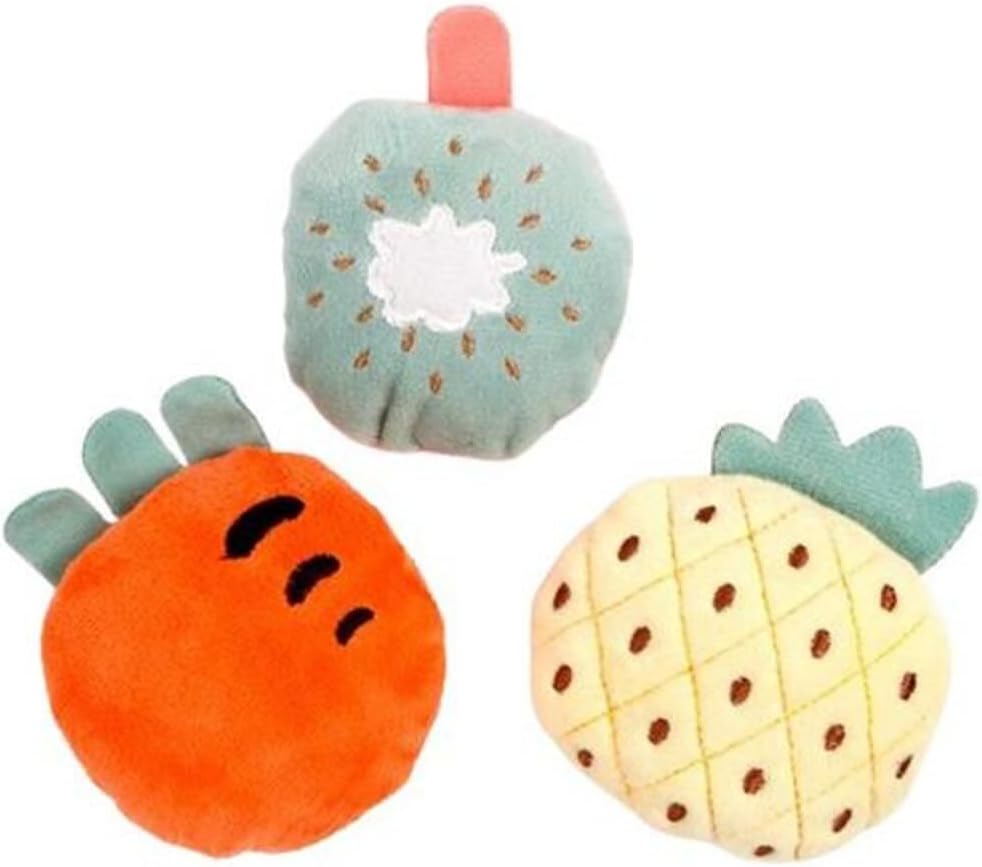 Peluş Doldurulmuş Meyve Kedi Oyuncağı 8 Cm