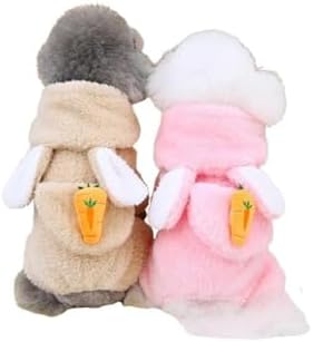 Havuçlu Polar Köpek Kıyafeti Pembe L