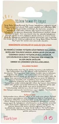 SEVGİ BEBE Silikon Parmak Bebek Diş Fırçası ve Hijyenik Saklama Kutusu