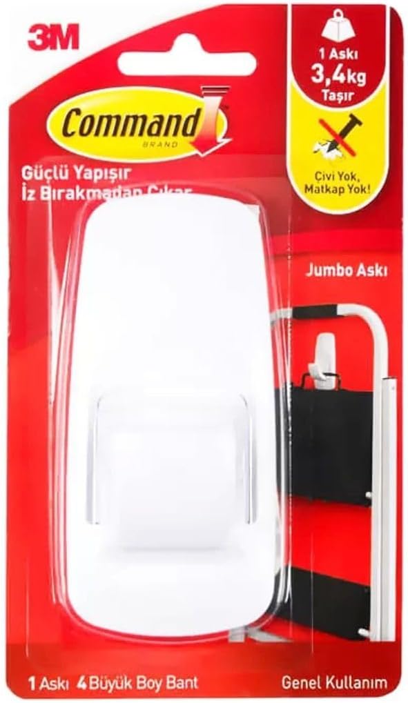 Alternative view of 3M 17004 Büyük Boy Askı Beyaz