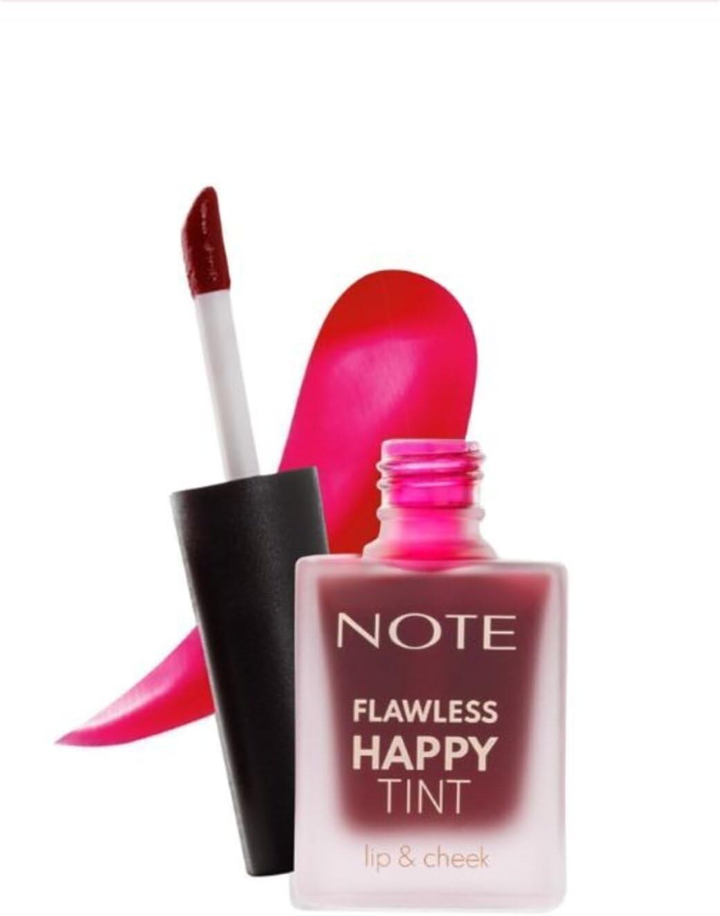 Cosmetics Flawless Happy Tint Lip & Cheek 03 Pink Dudak ve Yanak Renklendirici Likit Allık, Pembe