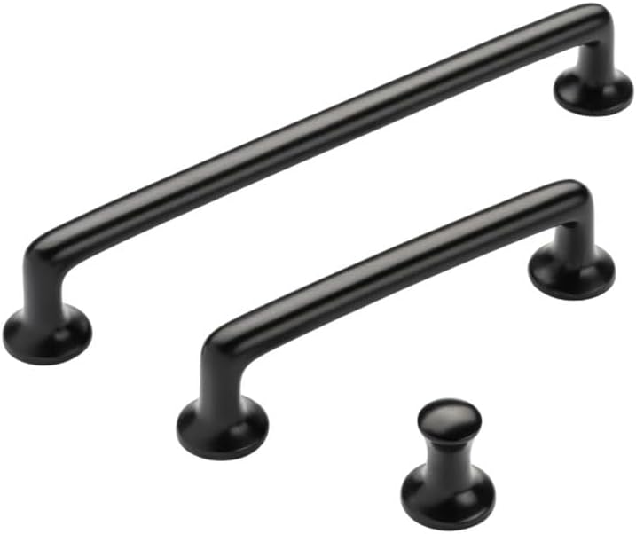 4713 Modern Kulp Siyah Renk 160 Mm Çok Renkli