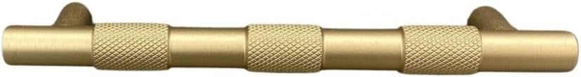 Alternative view of 9387 Desenli Modern Kulp Fırçalı Mat Altın Renk 192 Mm Çok Renkli