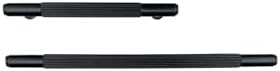9226 Modern Çizgili Kulp Siyah Renk 128 Mm Çok Renkli