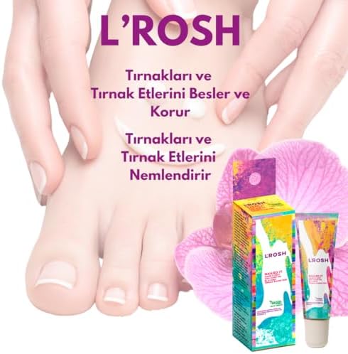 L’ROSH Nailed It Hand & Foot Care Oil Vegan, E Vitamini İle Zenginleştirilmiş El ve Ayak Tırnak Bakım Yağı