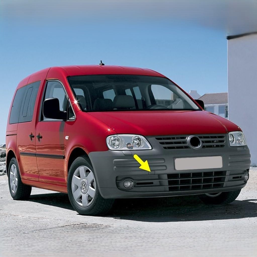 Ön Tampon Çeki Demiri Kapağı Boyanmaz Tip 2K0807241 VW Caddy ile uyumlu 2004-2010