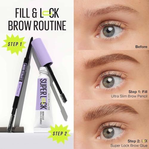 Alternative view of Super Brow Glue Kaş Sabitleyici Maskara - Deep Brown