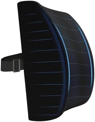 Ortopedik Sırt ve Bel Desteği Minderi – Ergonomik Bel Yastığı, Araç Koltuğu, Ofis Sandalyesi ve Ev Kullanımı için Bel Minderi