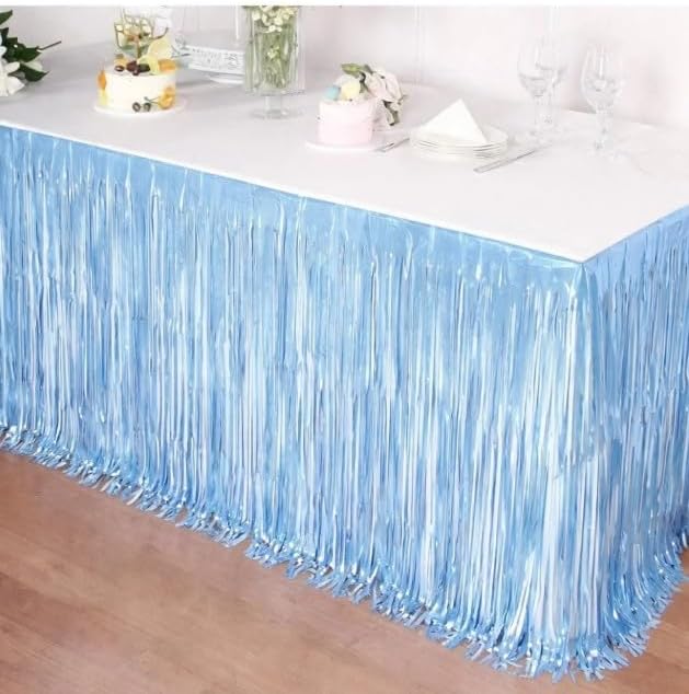 Masa Eteği Mavi 70x300 cm