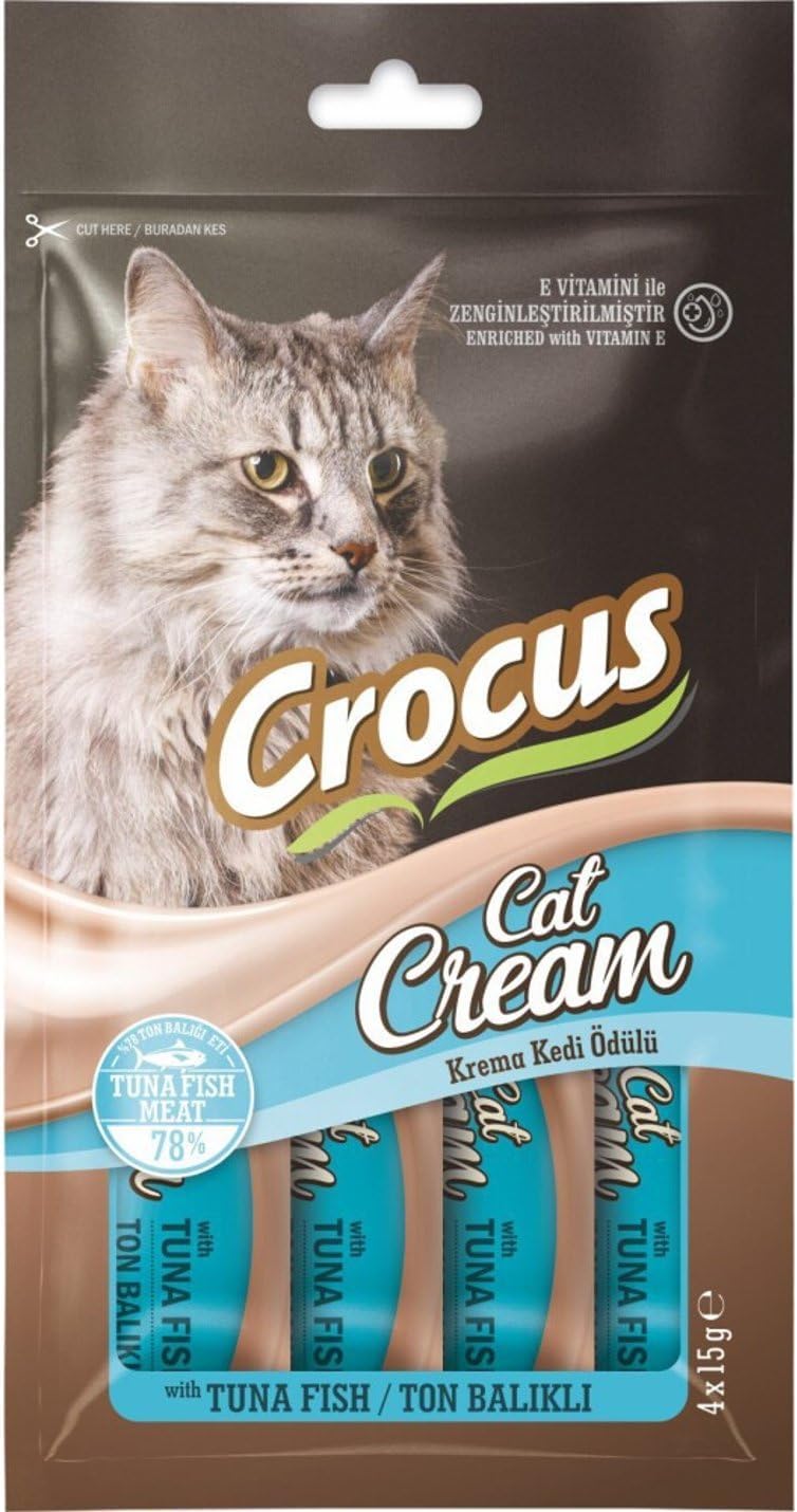 Alternative view of Crocus Ton Balıklı Sıvı Kedi Ödül Maması 15 gr x 4 Adet