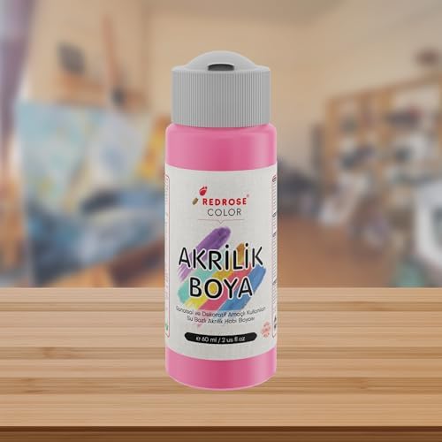 Alternative view of Pembe Akrilik Boya 60 ml