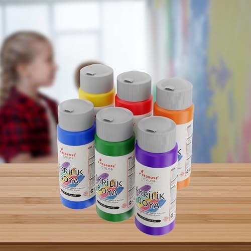 Alternative view of Ara Renkler Akrilik Boya 6'lı Set 6x60 ml