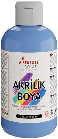 Açık Mavi Akrilik Boya 250gr