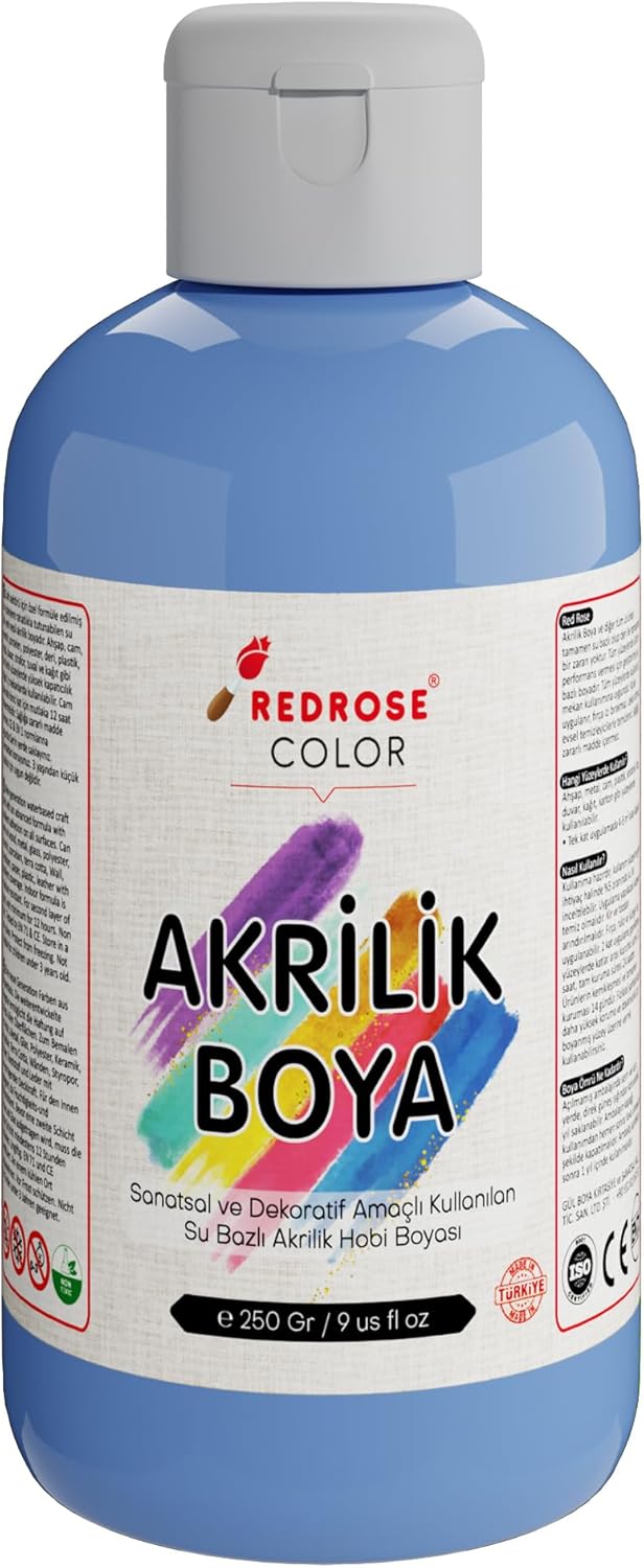 Alternative view of Açık Mavi Akrilik Boya 250gr