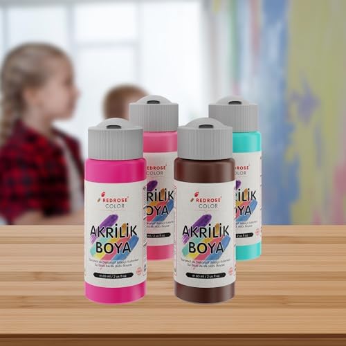 Tamamlayıcı Renkler Akrilik Boya 4'lü Set 4x60 ml