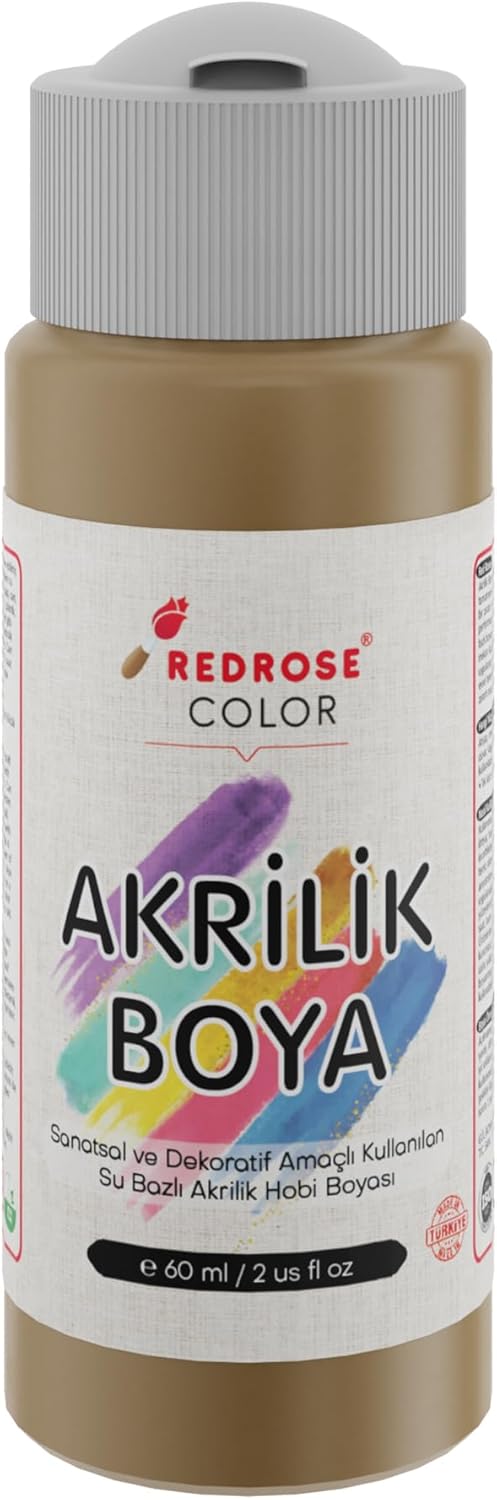 Alternative view of Açık Kahverengi Akrilik Boya 60 ml