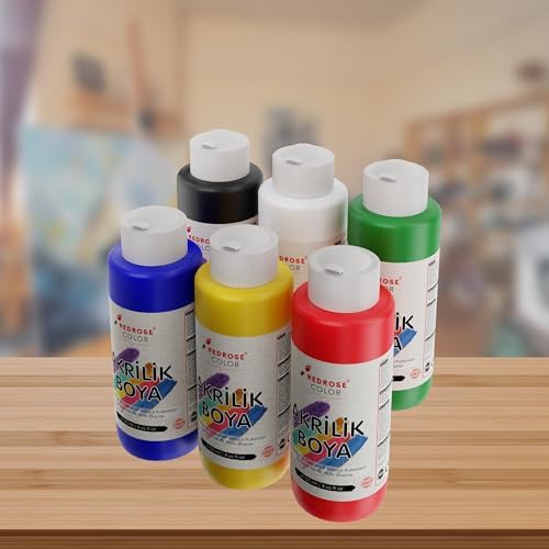 Alternative view of Ana Renkler Akrilik Boya 6'lı Set 6x120ml