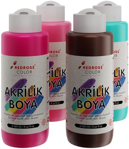 Alternative view of Tamamlayıcı Renkler Akrilik Boya 4'lü Set 4x120 ml