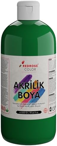 Yeşil Akrilik Boya 500gr