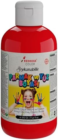 Kırmızı Parmak Boyası 250gr