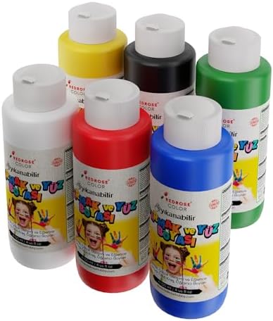 Alternative view of Ana Renkler Parmak Boyası 6'lı Set 6x120ml