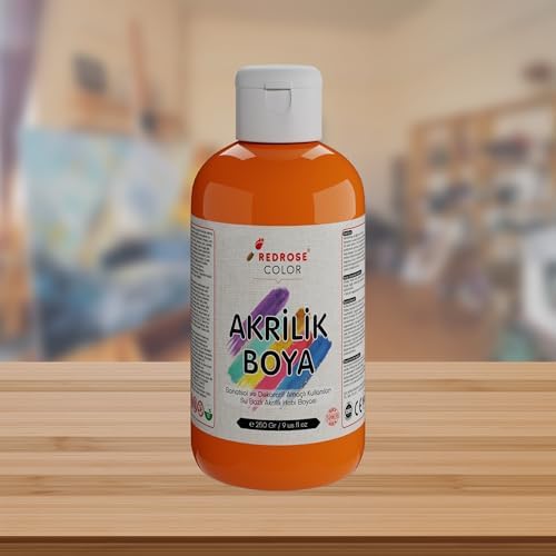 Turuncu Akrilik Boya 250gr