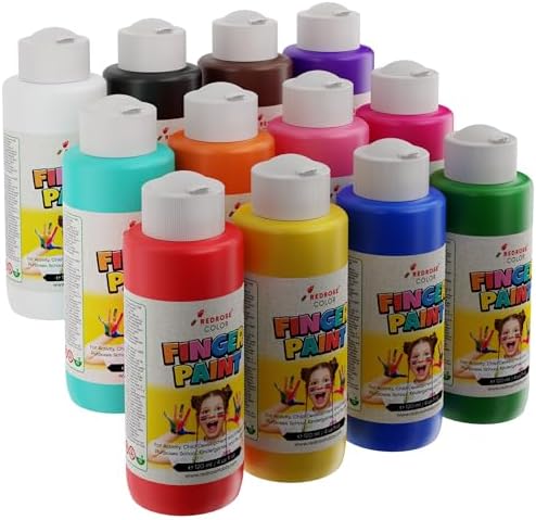 Alternative view of Tüm Renkler Parmak Boyası 12'li Set 12x120ml