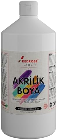 Beyaz Akrilik Boya 1000gr