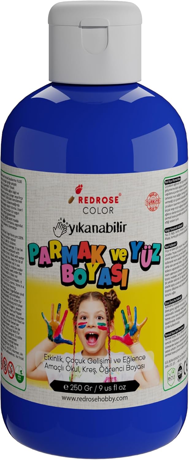 Mavi Parmak Boyası 250gr
