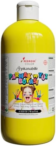 Sarı Parmak Boyası 500gr