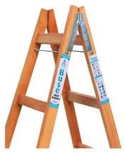 Alternative view of YAPI BUSE A TİPİ AHŞAP MERDİVEN 3 BASAMAK(110CM) AG-103