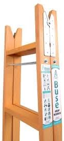 YAPI BUSE A TİPİ AHŞAP MERDİVEN 4 BASAMAK(140CM) AG-104
