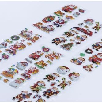 6 Adet Babalı Kabartmalı Yılbaşı Seti Karışık
