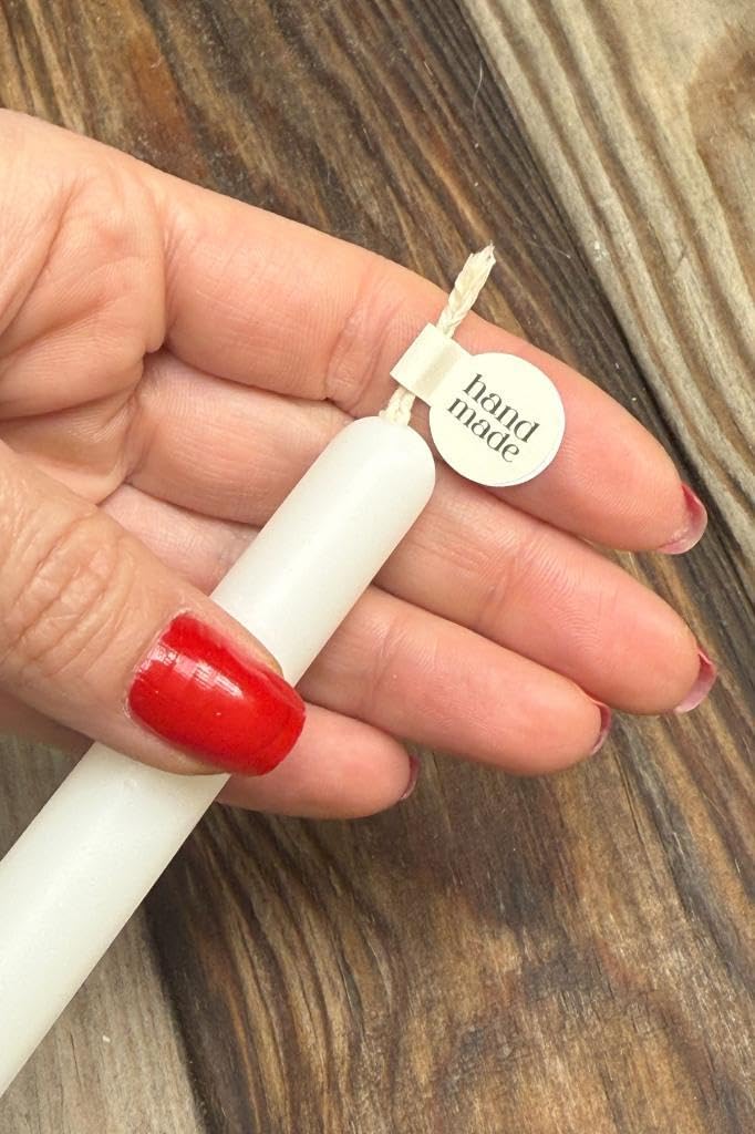 Alternative view of Handmade Krem Rengi İp Fitil Etiketi 100 Adet