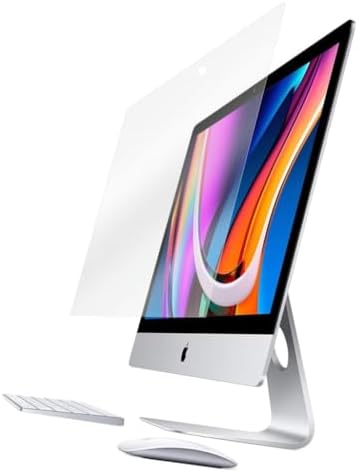 iMac 27 inç Mat Ekran Koruyucu Parlamayı Önler Şeffaf