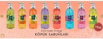 Zeytinyağlı Çeşme Limon Köpük Sabun 500ml X 2 Adet