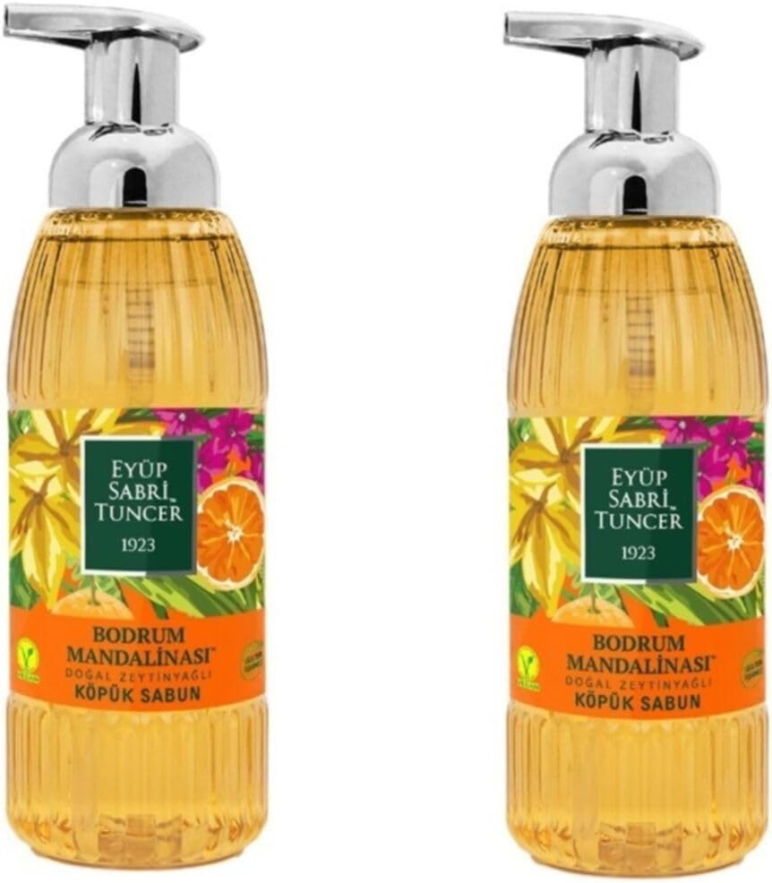 2'li Bodrum Mandalinası Köpük Sabun 500 ML