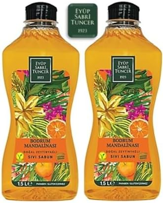 Sıvı Sabun Bodrum Mandalinası 1,5 Lt 2'li
