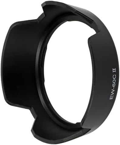 EW-60C II Parasoley – EF-S 18-55mm ve EF 28-80mm / 28-90mm Lensler ile Uyumlu Lens Hood