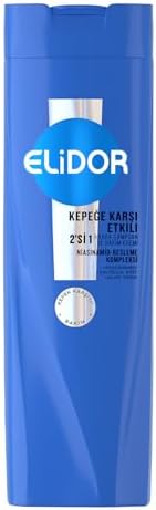 Elidor Şampuan ve Saç Bakım Kremi Kepeğe Karşı Etkili 400 ml