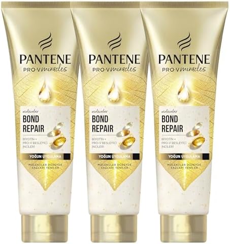 PANTENE PRO-V Miracles Molecular Repair Yoğun Uygulama Kürü Pro-V Besleyici İnci ile 150 ml 3lü paket
