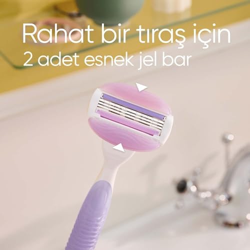 Alternative view of Venus Comfortglide Breeze 2 Adet Yedek Başlık 2li paket
