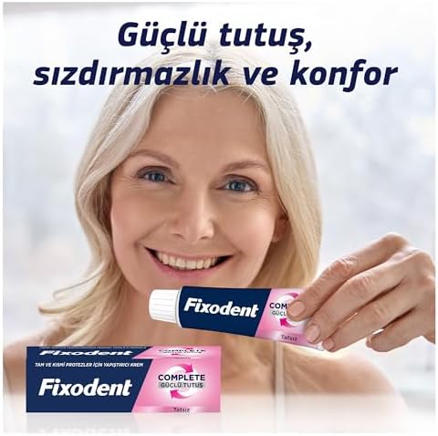 Alternative view of Tatsız Diş Protezi Yapıştırıcı Krem 47 g 3lü paket