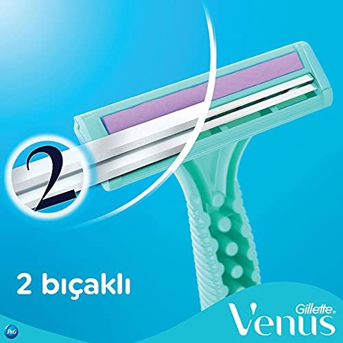 Alternative view of Simply Venus 2 Kullan At Kadın Tıraş Bıçağı 2 Adet 3lü paket